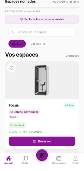 K work — espaces en temps réel