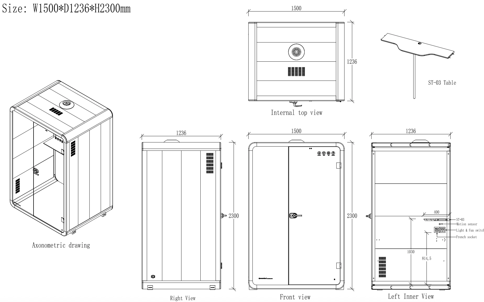Plan technique KBEEN Comfort — F3