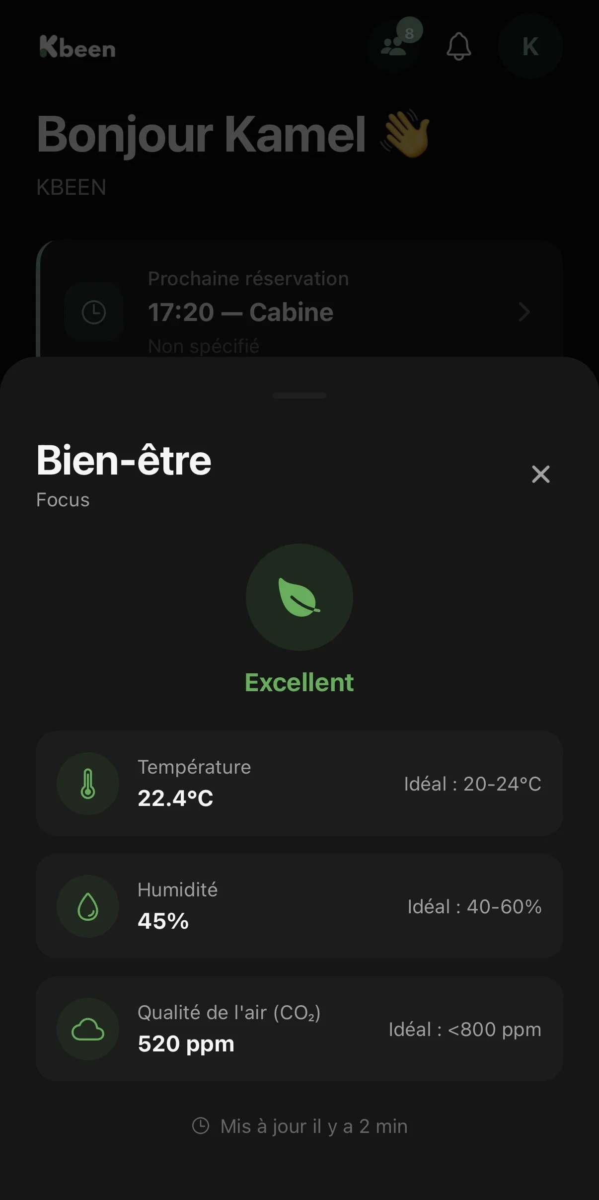 KBEEN OS — Wellness Score